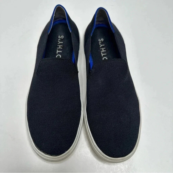 ROTHY’S Black The Original Slip-On Sneakers Size 7 - Picture 5 of 11